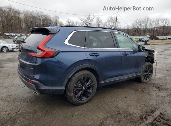7FARS6H9XSE092444 2025 HONDA CR-V Blue Tył prawy