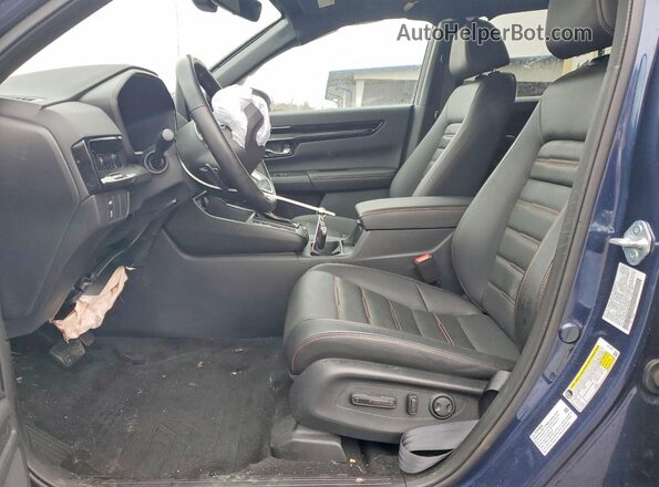 7FARS6H9XSE092444 2025 HONDA CR-V Blue Widok wnętrza z przodu