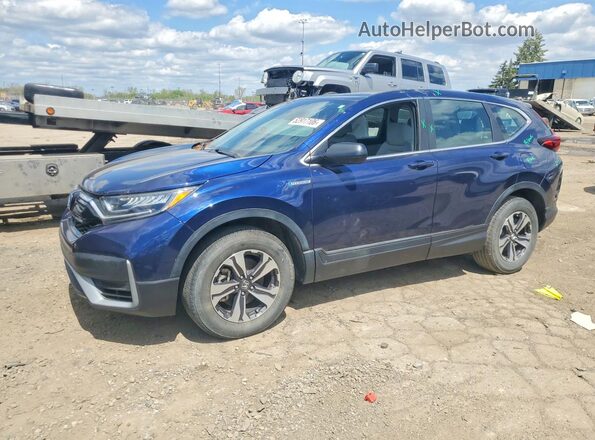 7FART6H26LE009335 2020 HONDA CR-V Blue წინა მარცხენა ხედი სამი მეოთხედიდან