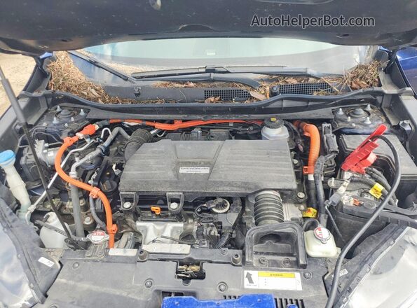 7FART6H26LE009335 2020 HONDA CR-V Blue ძრავის განყოფილების ხედი