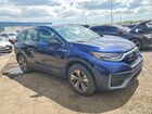 2020 Honda Cr-v Lx Blue vin: 7FART6H26LE009335