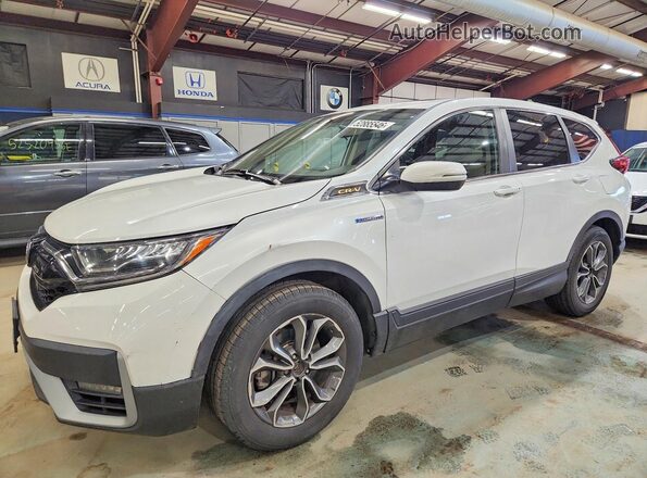 7FART6H54ME027960 2021 HONDA CR-V Белый Передняя левая четверть