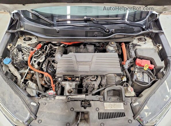 7FART6H54ME027960 2021 HONDA CR-V Белый Вид подкапотного пространства