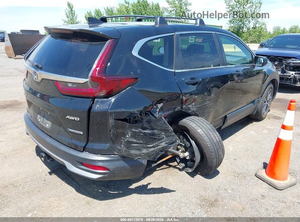 7FART6H80ME031482 2021 HONDA CR-V HYBRID Black Tył prawy