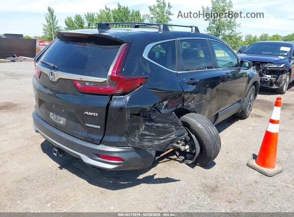 7FART6H80ME031482 2021 HONDA CR-V HYBRID Black Widok z przodu