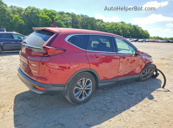 7FART6H81LE015693 2020 HONDA CR-V Burgundy Trasero derecho