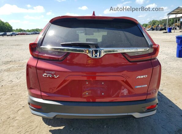 7FART6H81LE015693 2020 HONDA CR-V Burgundy Vista trasera