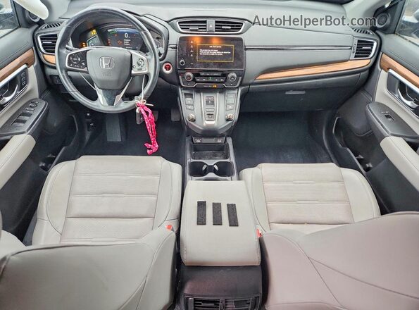 7FART6H81ME002119 2021 HONDA CR-V Silver Vista del salpicadero