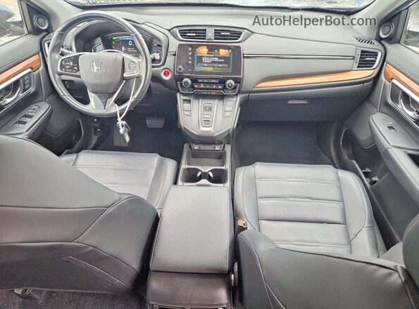 7FART6H81ME014111 2021 HONDA CR-V Серый Вид панели приборов