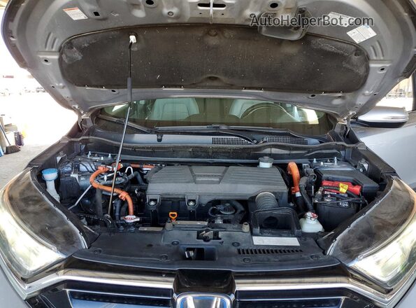 7FART6H82LE027173 2020 HONDA CR-V Silver Widok wnętrza z tyłu