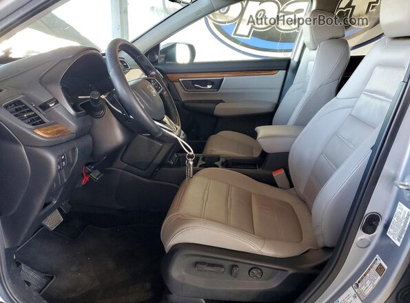 7FART6H82LE027173 2020 HONDA CR-V Silver Widok wnętrza z przodu