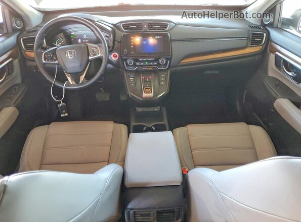 7FART6H82LE027173 2020 HONDA CR-V Silver Widok deski rozdzielczej