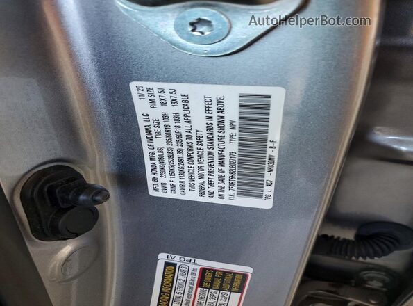 7FART6H82LE027173 2020 HONDA CR-V Silver Widok komory silnika