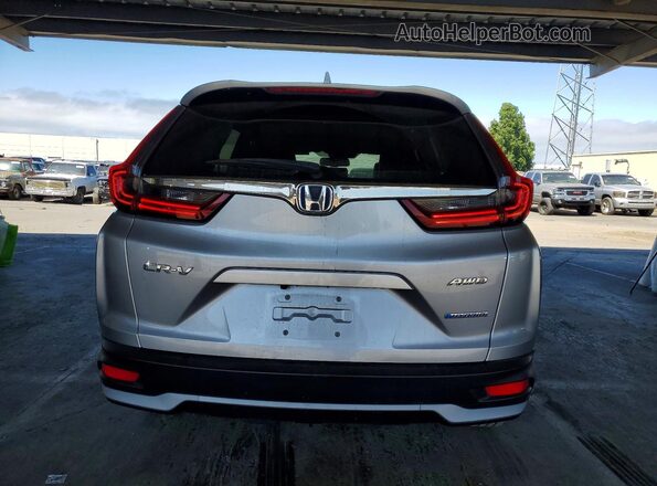 7FART6H82LE027173 2020 HONDA CR-V Silver Widok z tyłu