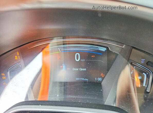 7FART6H82ME006812 2021 HONDA CR-V White ხელსაწყოთა პანელის ხედი