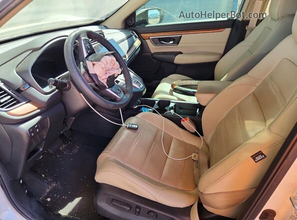 7FART6H82ME006812 2021 HONDA CR-V White წინა სალონის ხედი