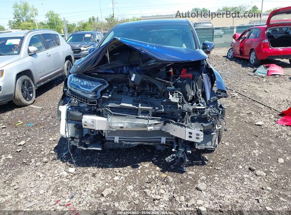 7FART6H84ME013745 2021 HONDA CR-V HYBRID Синий Вид задней части салона