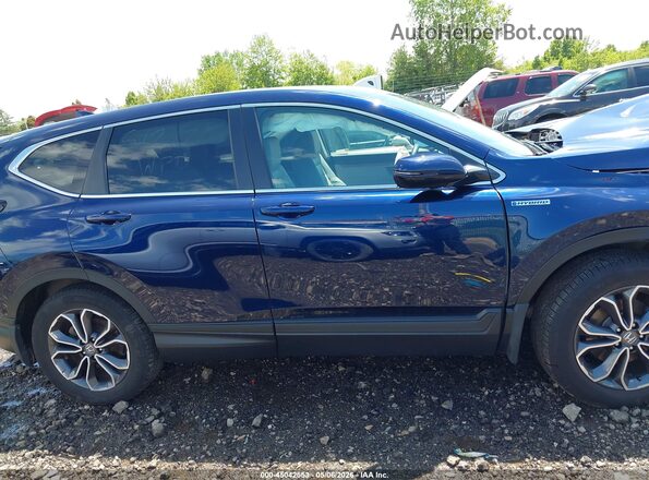 7FART6H84ME013745 2021 HONDA CR-V HYBRID Синий Панорамный вид салона 360°