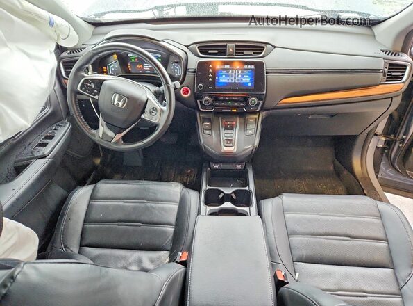 7FART6H85ME028707 2021 HONDA CR-V Gray Vista del salpicadero