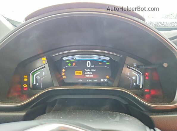 7FART6H85ME028707 2021 HONDA CR-V Gray Vista del cuadro de instrumentos
