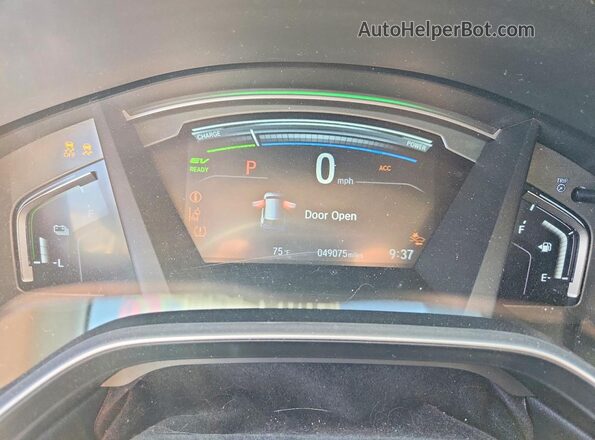 7FART6H85ME031574 2021 HONDA CR-V White ხელსაწყოთა პანელის ხედი