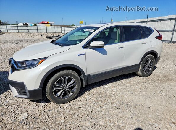 7FART6H85ME031574 2021 HONDA CR-V White წინა მარცხენა ხედი სამი მეოთხედიდან