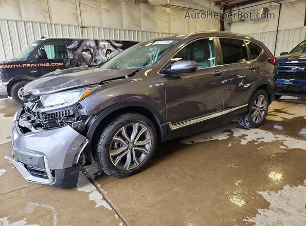 7FART6H92LE023553 2020 HONDA CR-V Gray Передня ліва чверть