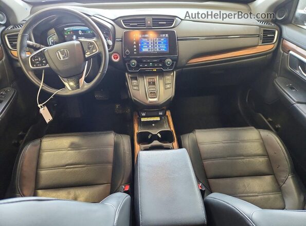 7FART6H92LE023553 2020 HONDA CR-V Gray Вид панелі приладів