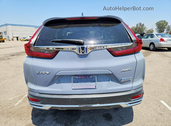 7FART6H92ME022968 2021 HONDA CR-V Gray უკანა ხედი
