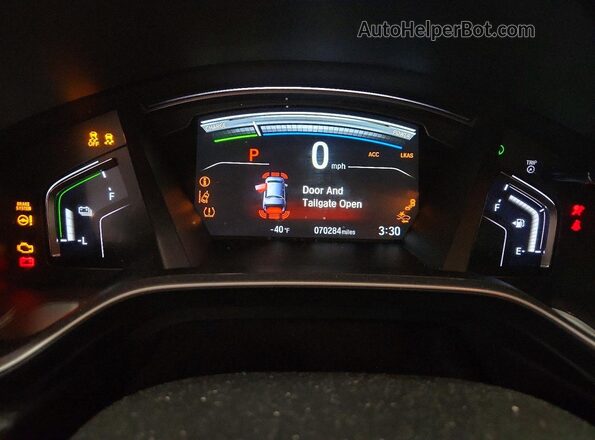 7FART6H95ME036508 2021 HONDA CR-V Белый Вид щитка приборов