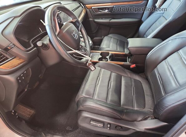 7FART6H95ME036508 2021 HONDA CR-V Белый Вид салона спереди