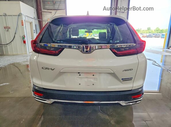 7FART6H95ME036508 2021 HONDA CR-V Белый Вид сзади