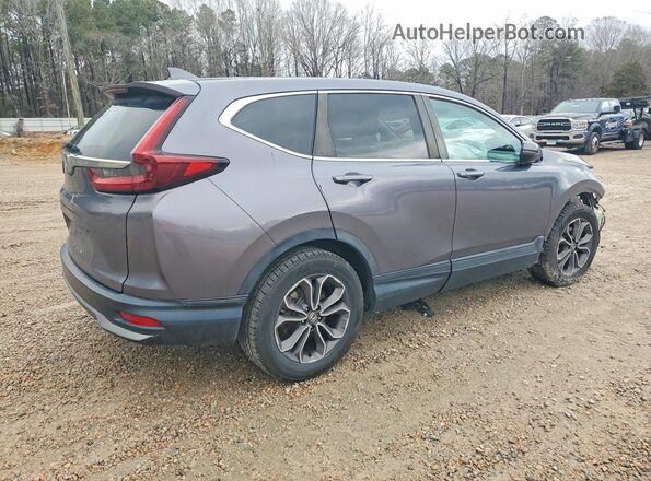 7FARW1H50LE021159 2020 HONDA CR-V Серый Задняя правая четверть