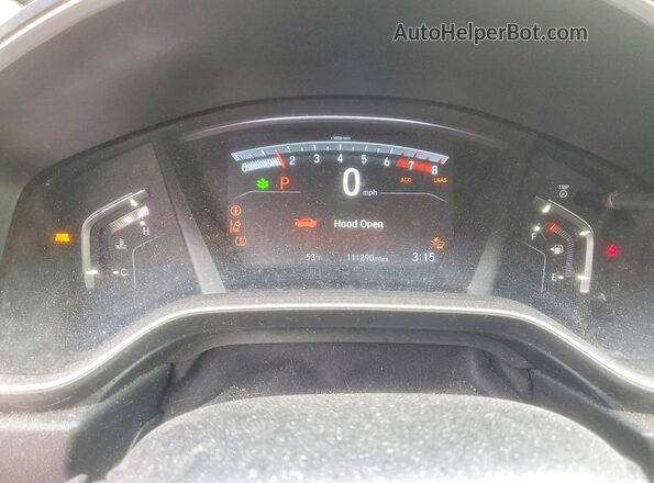 7FARW1H50LE021159 2020 HONDA CR-V Серый Вид щитка приборов