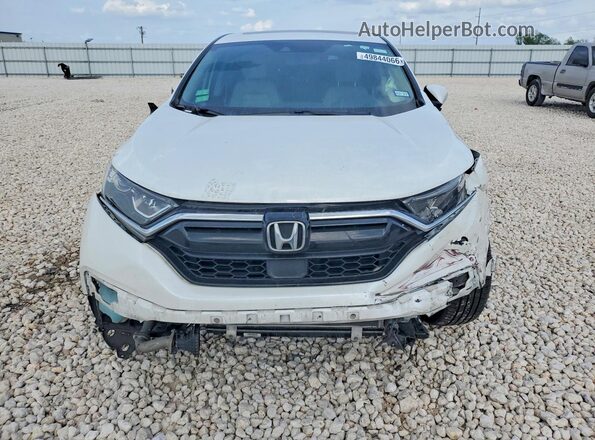 7FARW1H50ME001155 2021 HONDA CR-V White Widok z przodu