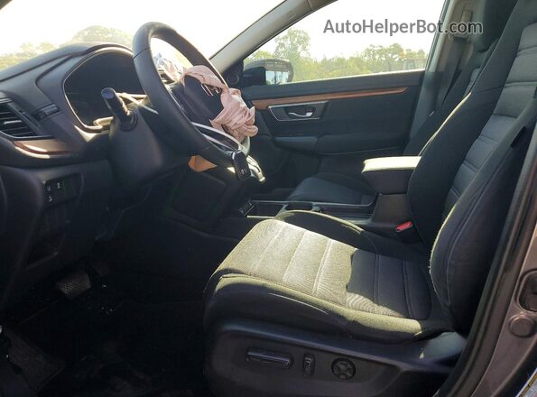 7FARW1H52NE020176 2022 HONDA CR-V Gray Widok wnętrza z przodu