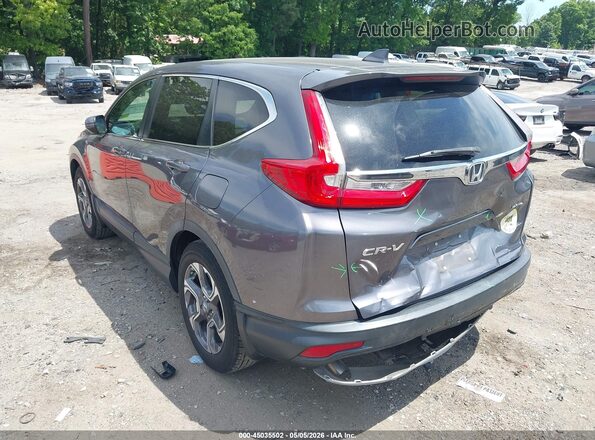 7FARW1H53JE008791 2018 HONDA CR-V Серый Задняя левая четверть