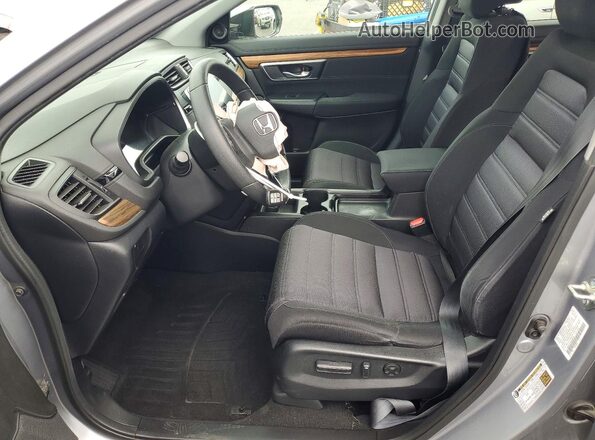 7FARW1H54KE030896 2019 HONDA CR-V Серебряный Вид салона спереди
