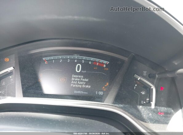 7FARW1H55HE034383 2017 HONDA CR-V Серебряный Вид задних сидений