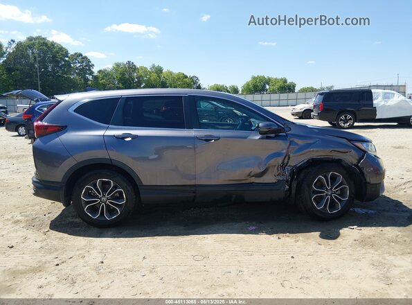 7FARW1H56LE019741 2020 HONDA CR-V Серый Вид задней части салона