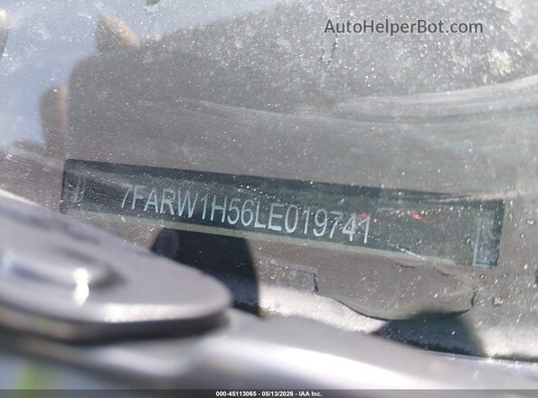 7FARW1H56LE019741 2020 HONDA CR-V Серый 