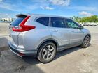 2018 Honda Cr-v Ex Silver vin: 7FARW1H58JE035372