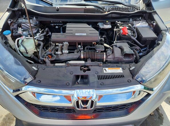 7FARW1H58JE035372 2018 HONDA CR-V Silver Vista del compartimento del motor