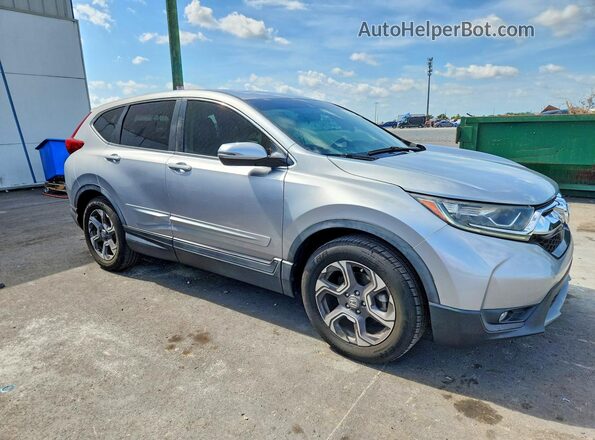 7FARW1H58JE035372 2018 HONDA CR-V Silver Delantero derecho