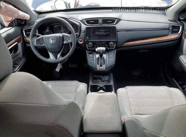 7FARW1H59HE011785 2017 HONDA CR-V Синий Вид панели приборов