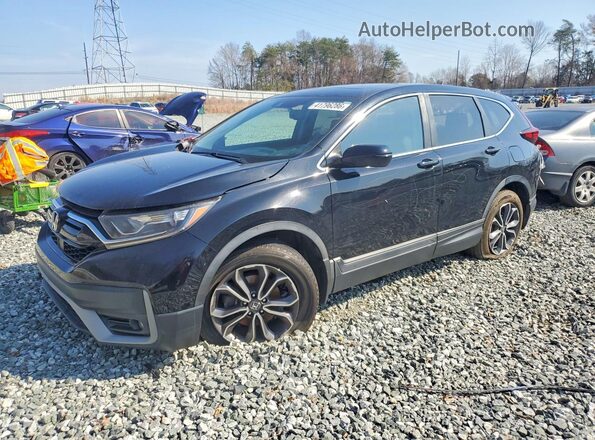 7FARW1H81LE030169 2020 HONDA CR-V Черный Передняя левая четверть