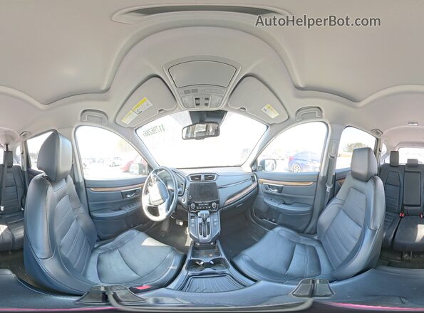 7FARW1H81LE030169 2020 HONDA CR-V Черный Панорамный вид салона 360°