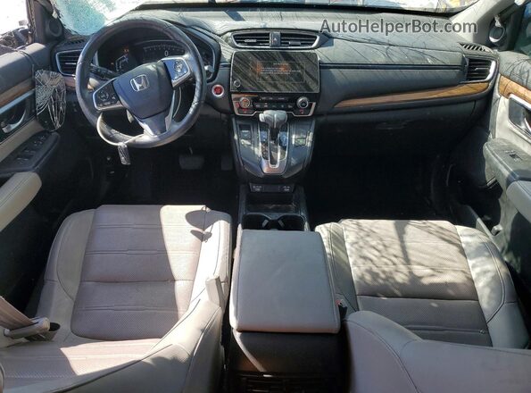7FARW1H81ME022445 2021 HONDA CR-V Red Dashboard view