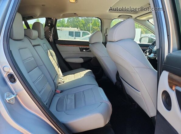 7FARW1H84LE029940 2020 HONDA CR-V Silver Vista de los asientos traseros