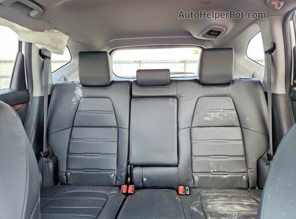 7FARW1H84ME021810 2021 HONDA CR-V White Rear seats view